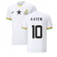 Billiga Ghana Andre Ayew #10 Hemma fotbollskläder VM 2022 Kortärmad